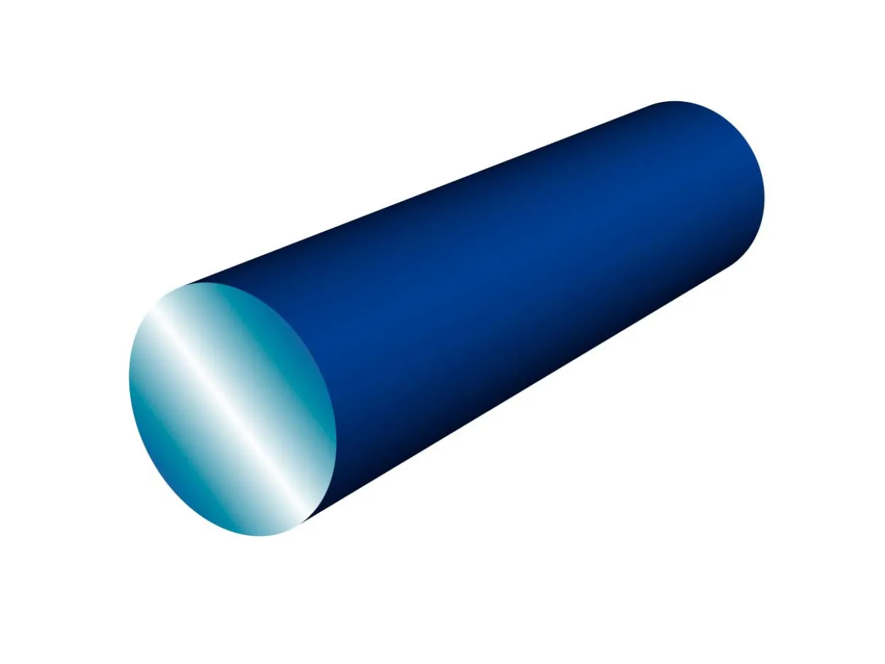 Ferris Cowdery Wax Profile Wire Solid Round Rod Blue 4mm Pack of 6