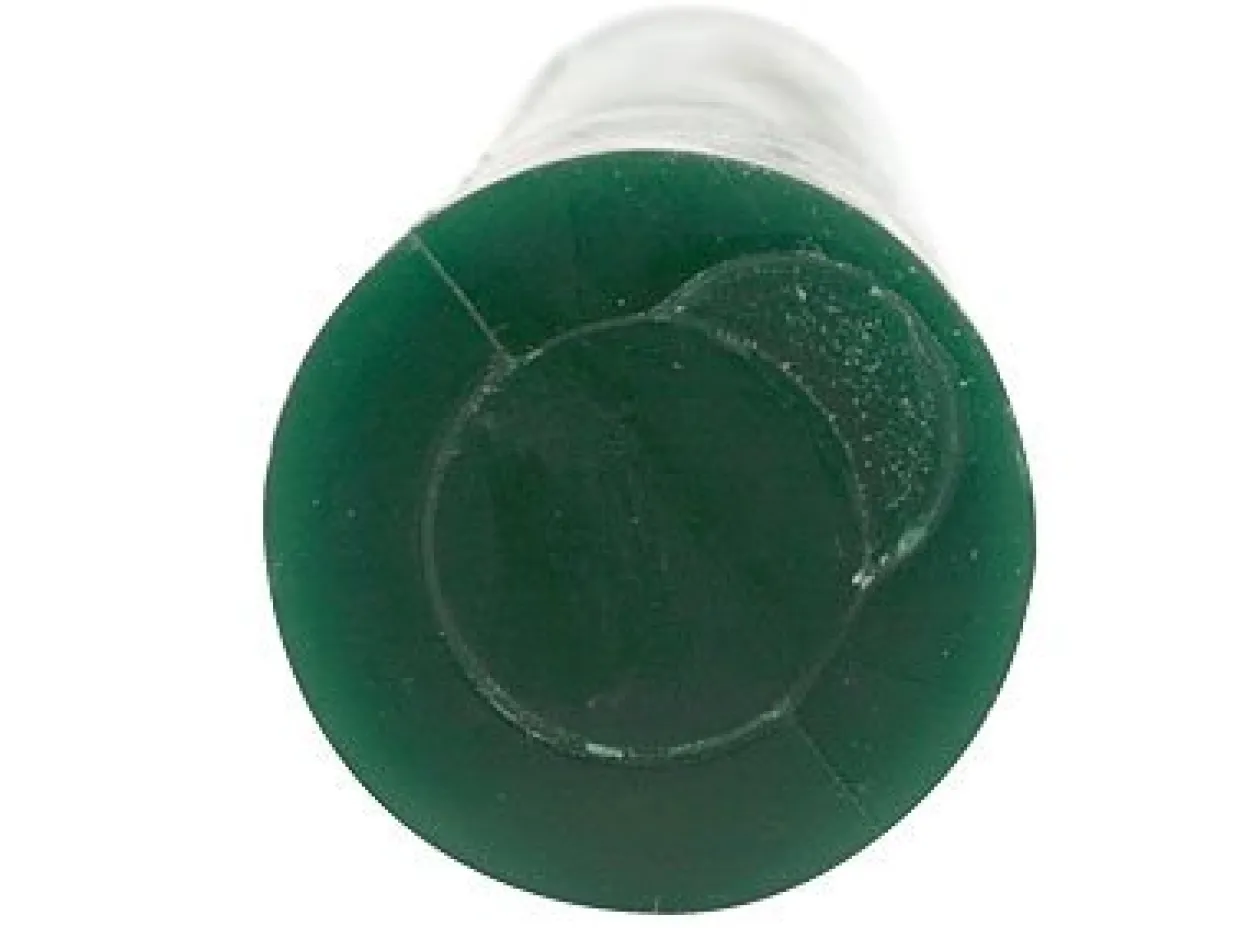 Ferris Solid Round Wax Tube, Green, 22.2mm Diameter