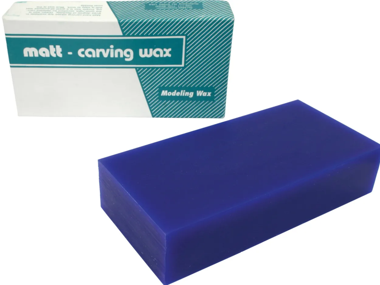 Ferris Wax Block 1lb, Blue, 152mm X 89mm X 38mm