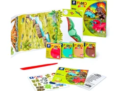 Fimo Dino Kids Form And Play Polymer Clay Set