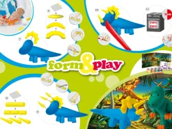 Fimo Dino Kids Form And Play Polymer Clay Set