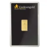 Fine Gold Bar 5g Stamped UK Design, Certified And Supplied In A Blister Pack, 100% Recycled Gold