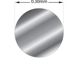 Fine Silver Round Wire 0.30mm Fully Annealed, 30gm Reels, 100% Recycled Silver