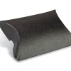 Flat Pack Pillow Box Black Pack of 10