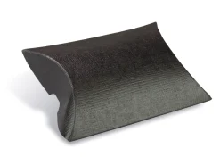 Flat Pack Pillow Box Black Pack of 10