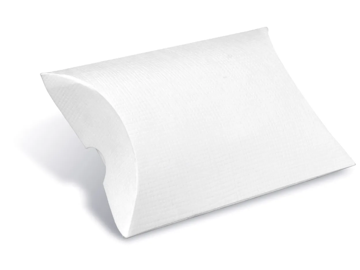 Flat Pack Pillow Box White Pack of 10