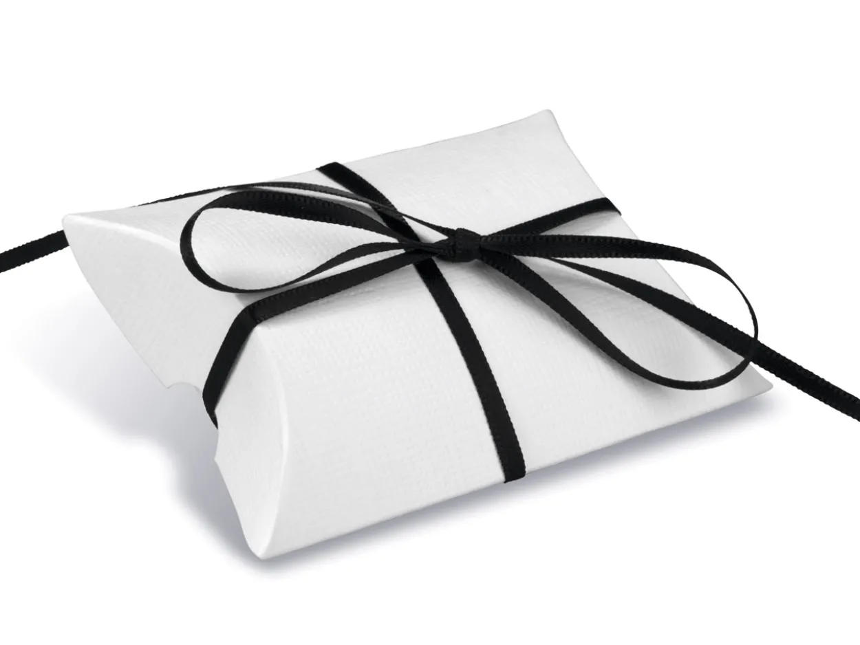 Flat Pack Pillow Box White Pack of 10