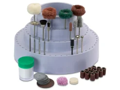 Foredom Jewellery Assortment Kit, 42 Pieces Including Rotating Burr Holder