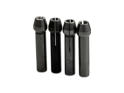 Foredom Set Of 4 Replacement Collets For H.8, H.8sj, H.28, H.28sj Sizes 1.58mm, 2.35mm, 3.18mm And 3mm