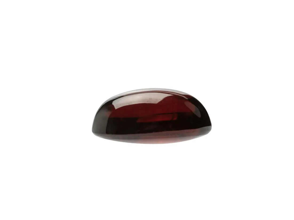 Garnet, Oval Cabochon, 8x6mm