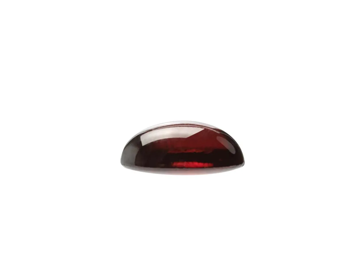 Garnet, Oval Cabochon, 7x5mm