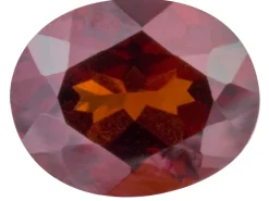 Garnet, Oval, 10x8mm