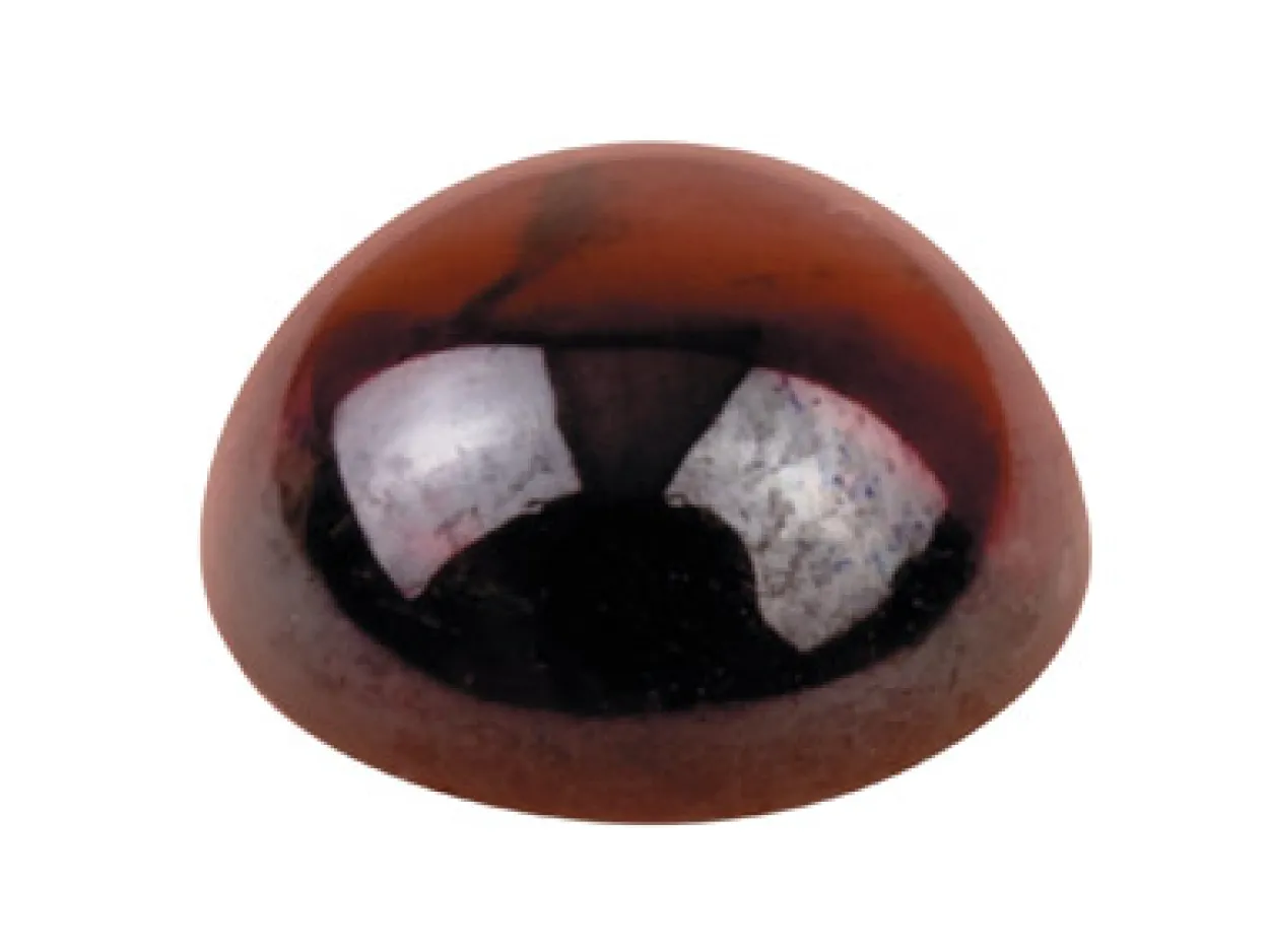 Garnet, Round Cabochon, 6mm