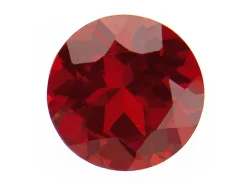 Garnet, Round, 4mm