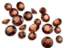 Garnet, Round, 3mm+ Mixed Sizes, Pack of 20