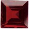 Garnet, Square, 4x4mm