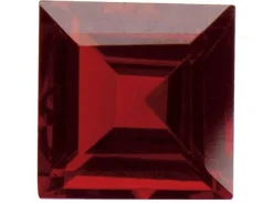 Garnet, Square, 4x4mm