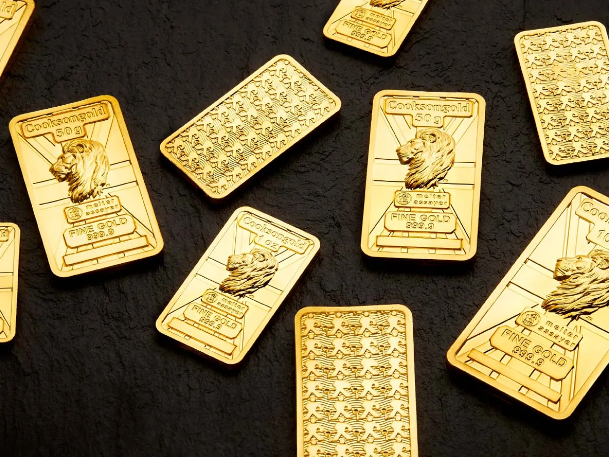 50g Fine Gold Bar 999.9 - High Relief Lion's Head Collection Serialised