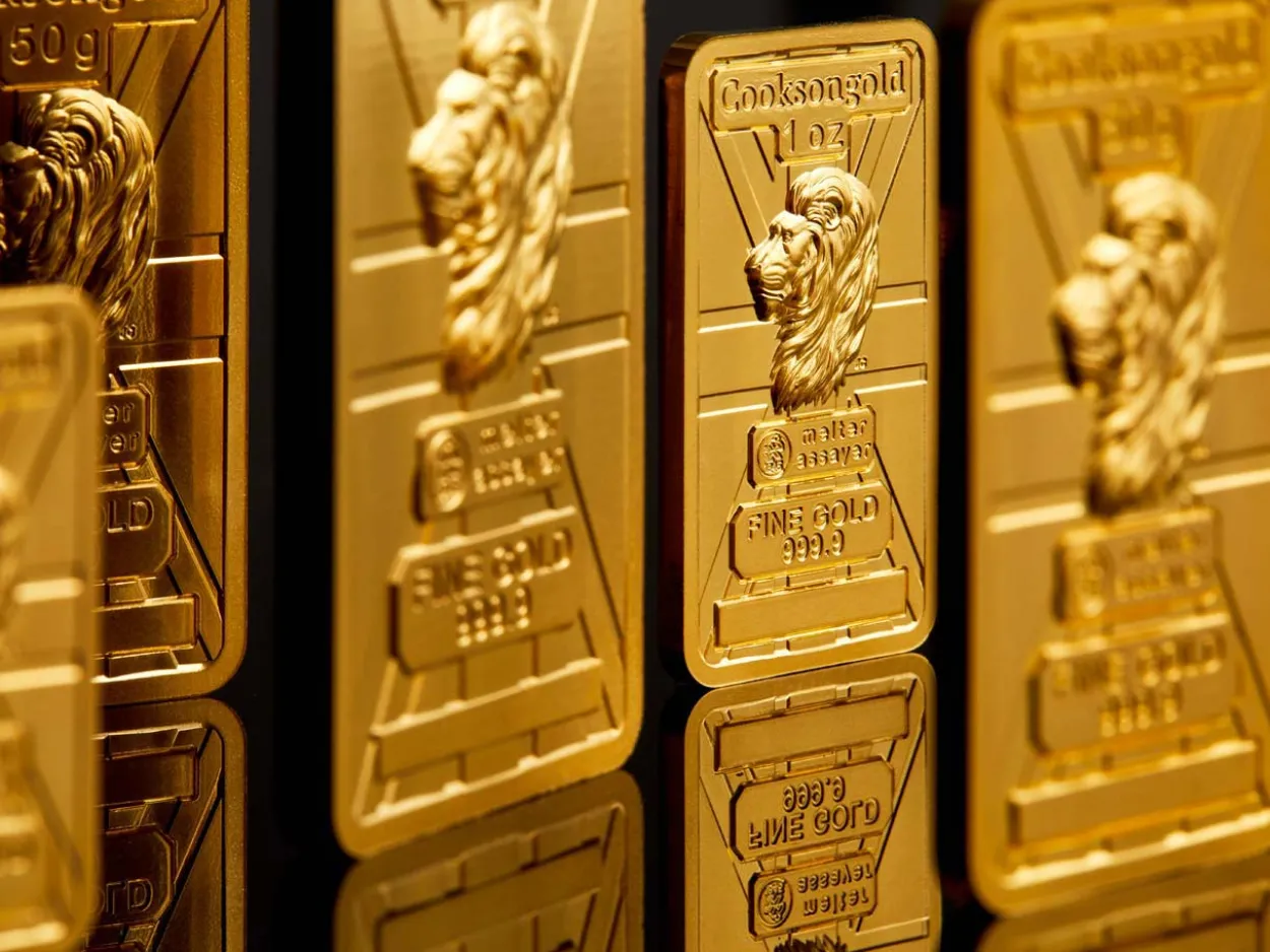 50g Fine Gold Bar 999.9 - High Relief Lion's Head Collection Serialised