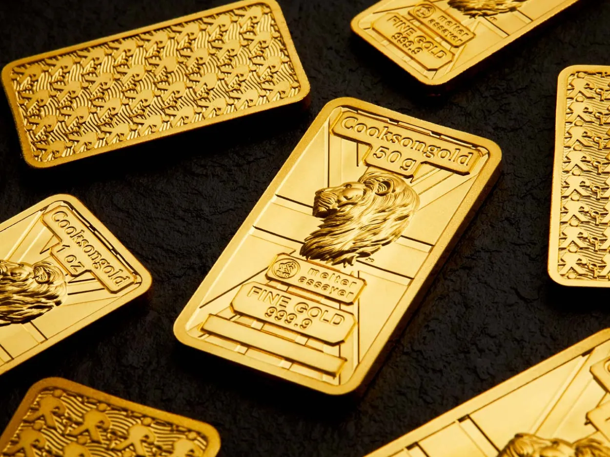50g Fine Gold Bar 999.9 - High Relief Lion's Head Collection Serialised