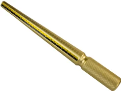 Gold Aluminium Ring Stick British Ring Sizes D - Z+5