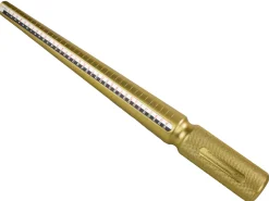 Gold Aluminium Ring Stick British Ring Sizes D - Z+5