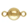 Gold Filled Ball Connector 4mm