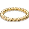 Gold Filled Beaded Ring 3mm Size K