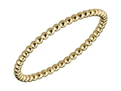 Gold Filled Beaded Ring 1.5mm Size O