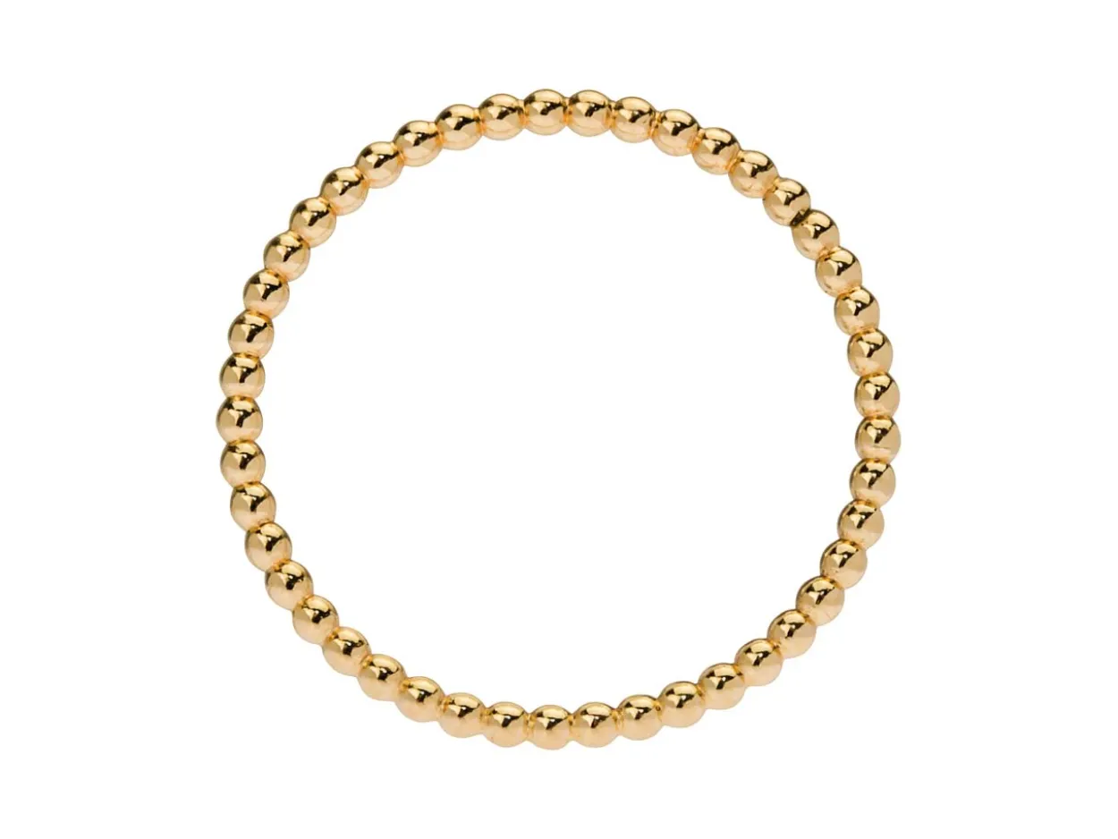 Gold Filled Beaded Ring 1.5mm Size O