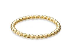 Gold Filled Beaded Ring 2mm Size K