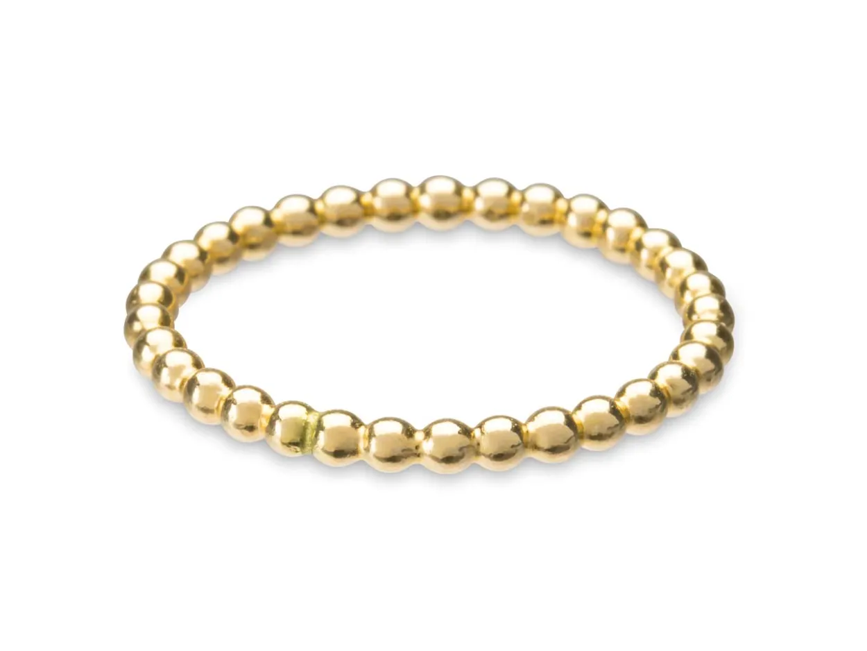 Gold Filled Beaded Wire 2mm