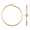 Gold Filled Beading Hoop Earring 20mm