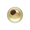 Gold Filled Bead Plain Round 3mm Pack of 5