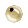 Gold Filled Bead Plain Round 4mm Pack of 5