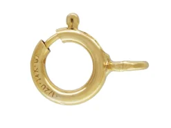 Gold Filled Bolt Rings Open 5mm Pack of 5