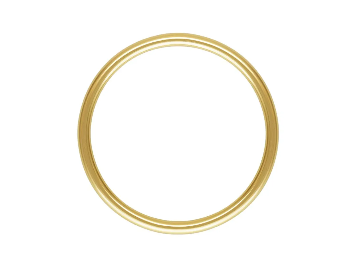 Gold Filled Circle Of Life 15mm