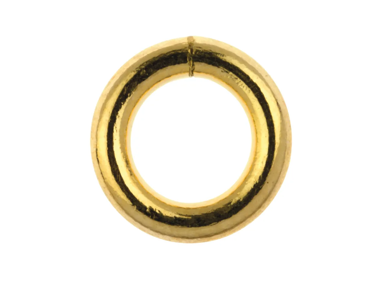 Gold Filled Closed Jump Ring 5mm Pack of 5