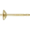 Gold Filled Cup Peg Post 3mm Pack of 6