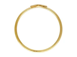 Gold Filled Double Heart Design Stacking Ring Small