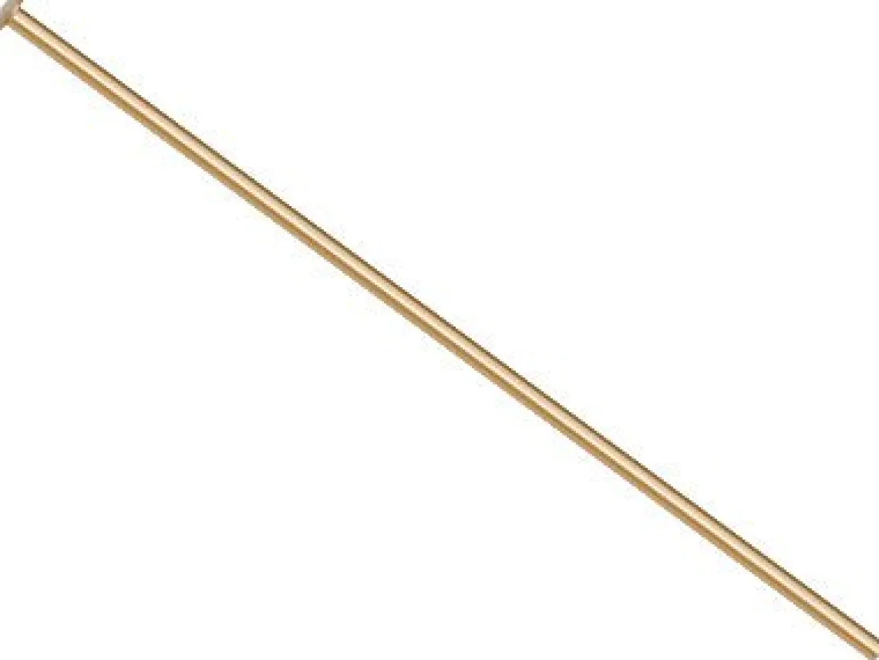 Gold Filled Ear Pin 9.5mm X 0.74mm, Pack of 6