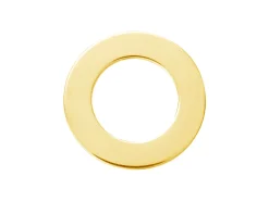 Gold Filled Flat Washer 15mm Stamping Blank