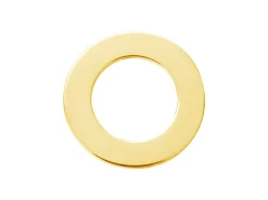 Gold Filled Flat Washer 20mm Stamping Blank