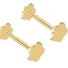 Gold Filled Flower Labret Stud Earrings