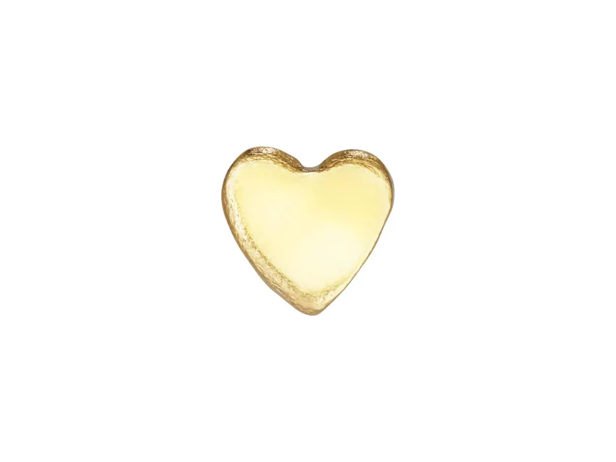 Gold Filled Heart Blank 3x3.5mm Pack of 10