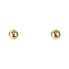 Gold Filled 3mm Ball Stud Earrings