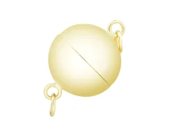 Gold Filled 10mm Magnetic Plain Ball Clasp