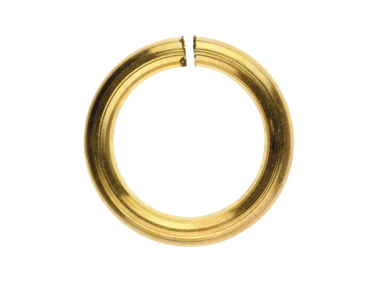 Gold Filled Open Jump Ring 7mm Pack of 10