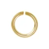 Gold Filled Open Jump Ring 8mm Pack of 10