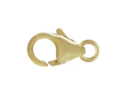 Gold Filled Oval Lobster Trigger Clasp Catch With Ring 8mm